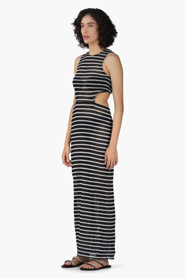Cleo Stripe Bodycone Dress - Image 3