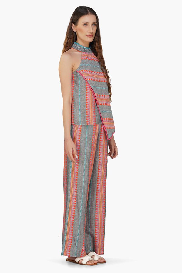 Starlette Yarn Dyed Stripe Pants - Image 2