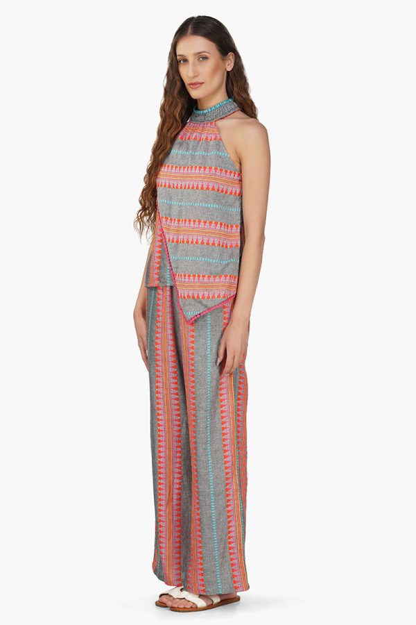 Starlette Yarn Dyed Stripe Pants - Image 3