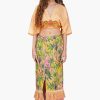 Endless Summer Printed Fringes Skirt