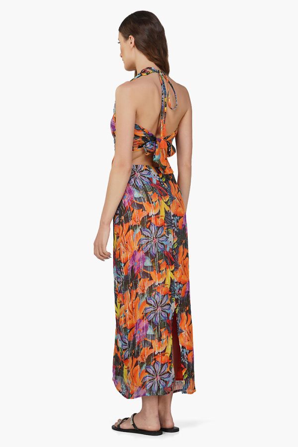 Night Queen Floral Printed Dress - Image 4