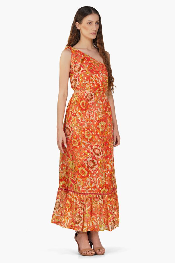 Garden Glory One Shoulder Dress - Image 3