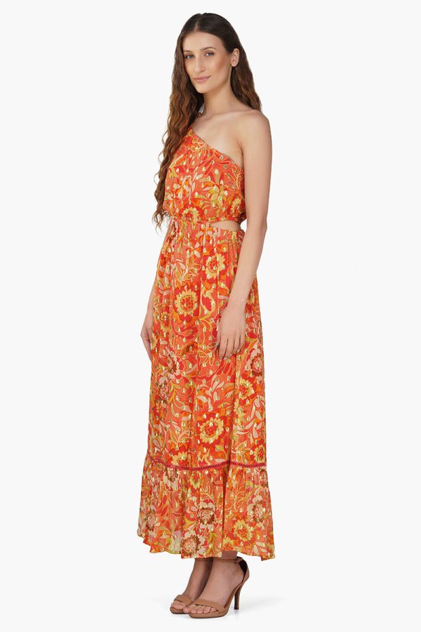 Garden Glory One Shoulder Dress - Image 4