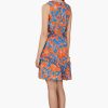 Apricot Beauty Printed Short Dress - Image 4
