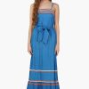 Azure Blue Rick-Rack Maxi Dress - Image 2