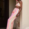 Fluorescent Striped Pant