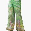 Palm Tree Sequinned Pants - Image 3