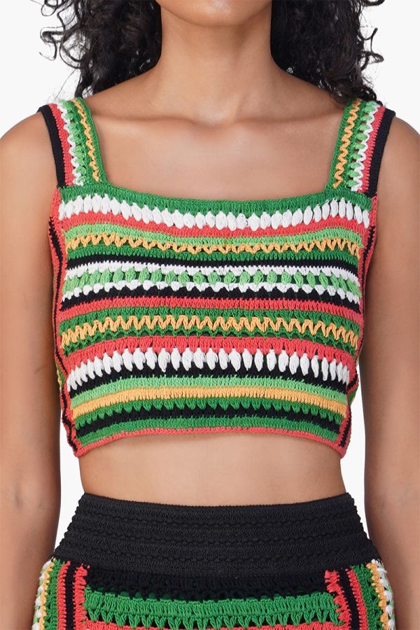 Buttercup Yarn Crochet Top - Image 5