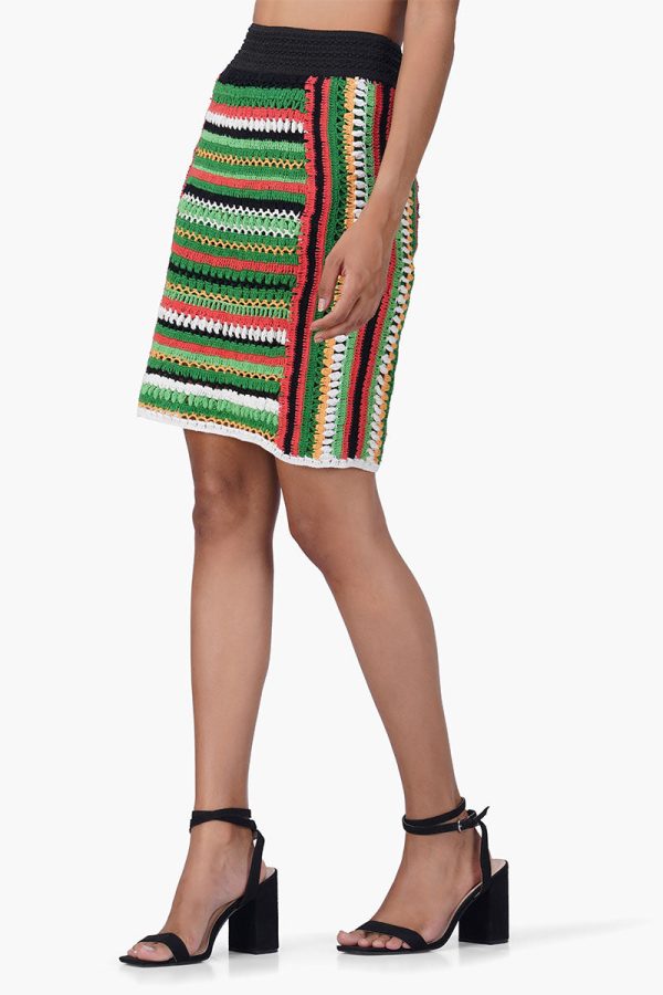 Buttercup Yarn Crochet Skirt - Image 3