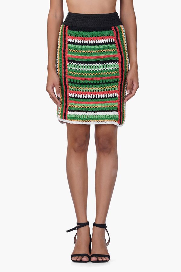 Buttercup Yarn Crochet Skirt - Image 4
