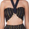 Gold Charm Seashell Croptop - Image 5