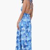 Tropical Blue Maxi Dress - Image 4