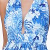 Tropical Blue Maxi Dress - Image 5