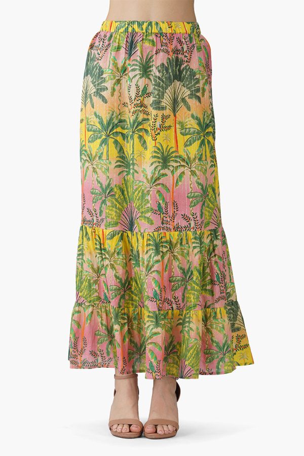 Endless Summer Printed Tiered Skirt - Image 2