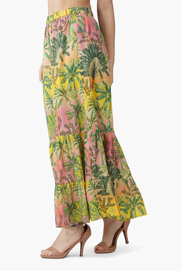 Endless Summer Printed Tiered Skirt - Image 4