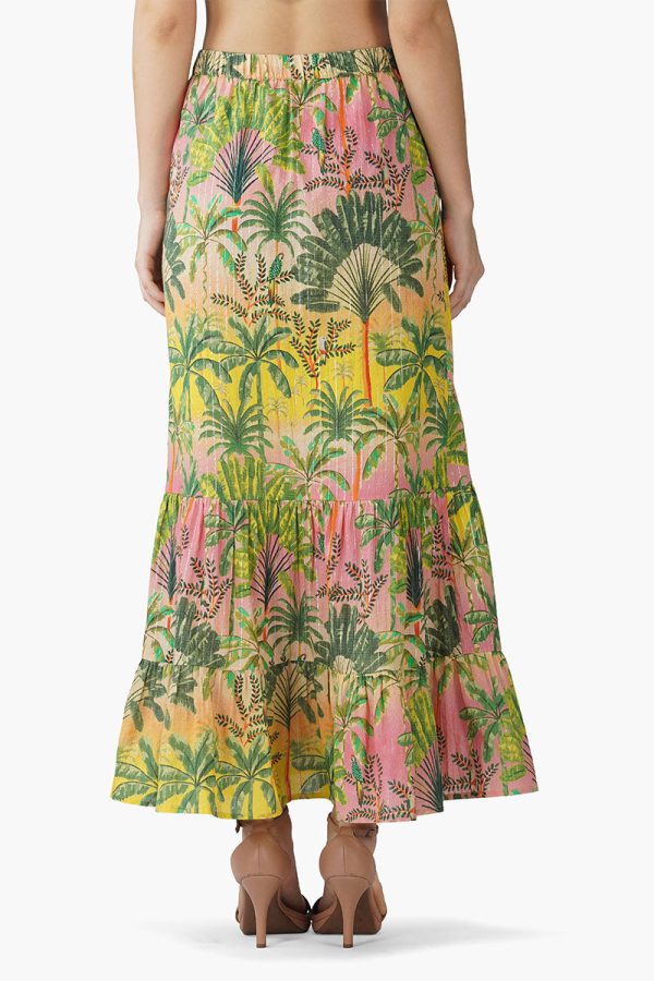 Endless Summer Printed Tiered Skirt - Image 5