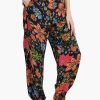 Black Multi Floret Pants - Image 2