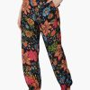 Black Multi Floret Pants - Image 3