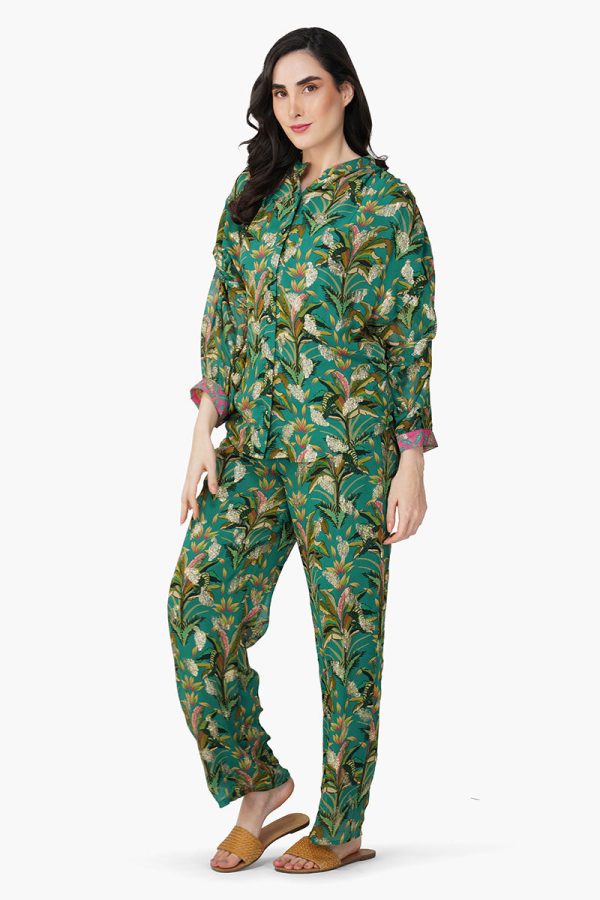Tropical Ash Leaf Printed Shirt - Image 3