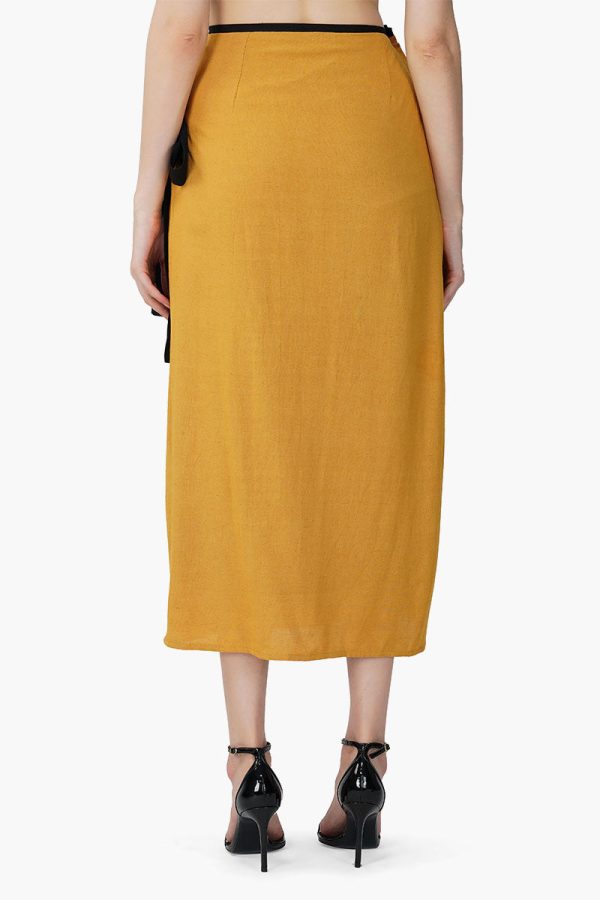 Medallion Palm Wrap Skirt - Image 5