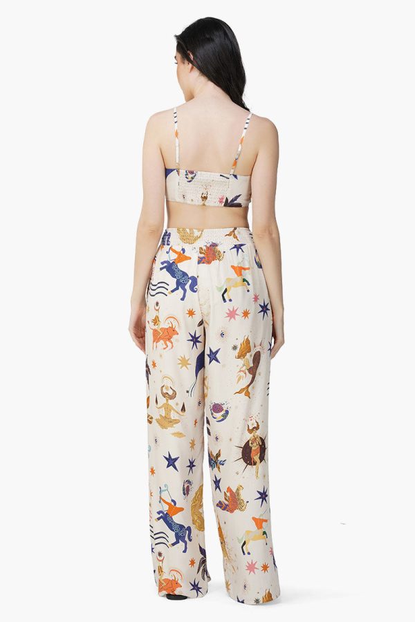 Day Dream Celestial Printed Crop Top - Image 3