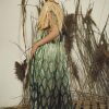 Jungle Green Ombray Lurex Maxi Dress