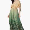 Jungle Green Ombray Lurex Maxi Dress - Image 4