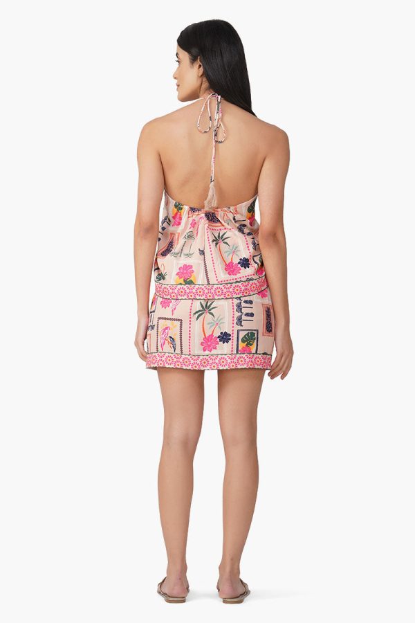 Manicured Farm Print Knot Top - Image 4