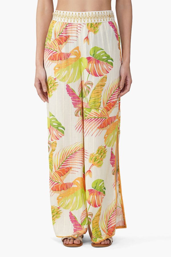 Dua Multi Tropics Printed Flaired Pants - Image 2