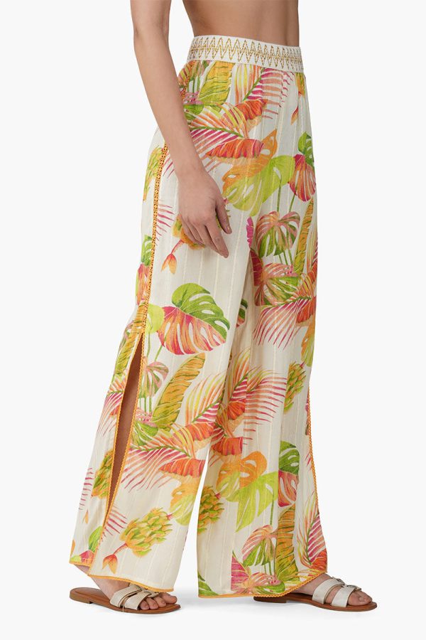 Dua Multi Tropics Printed Flaired Pants - Image 3