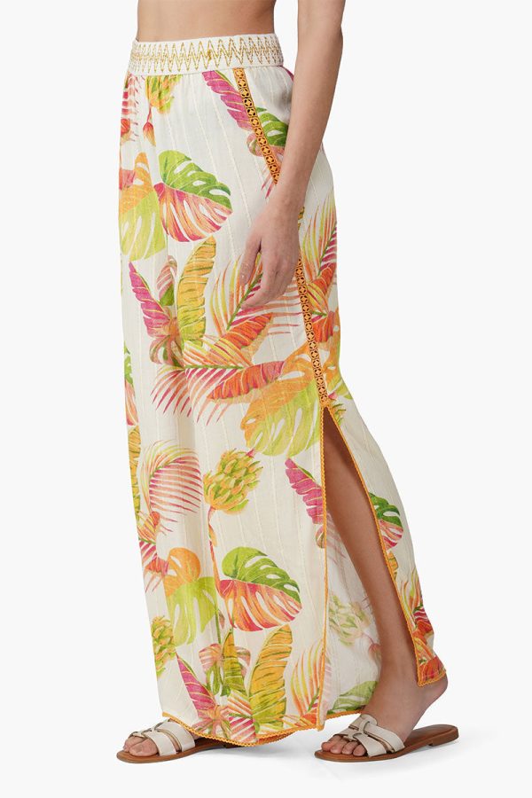 Dua Multi Tropics Printed Flaired Pants - Image 4