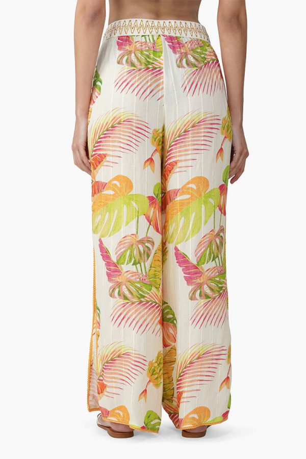 Dua Multi Tropics Printed Flaired Pants - Image 5
