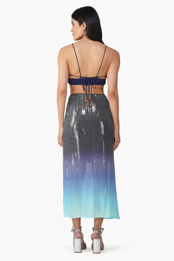 Blue Marine Costal Embellished Top - Image 4