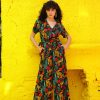 Jaguar Paradise Black Animal Print Jumpsuit