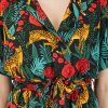 Jaguar Paradise Black Animal Print Jumpsuit - Image 6