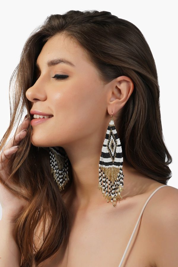 Boho Tribal Earrings - Image 2