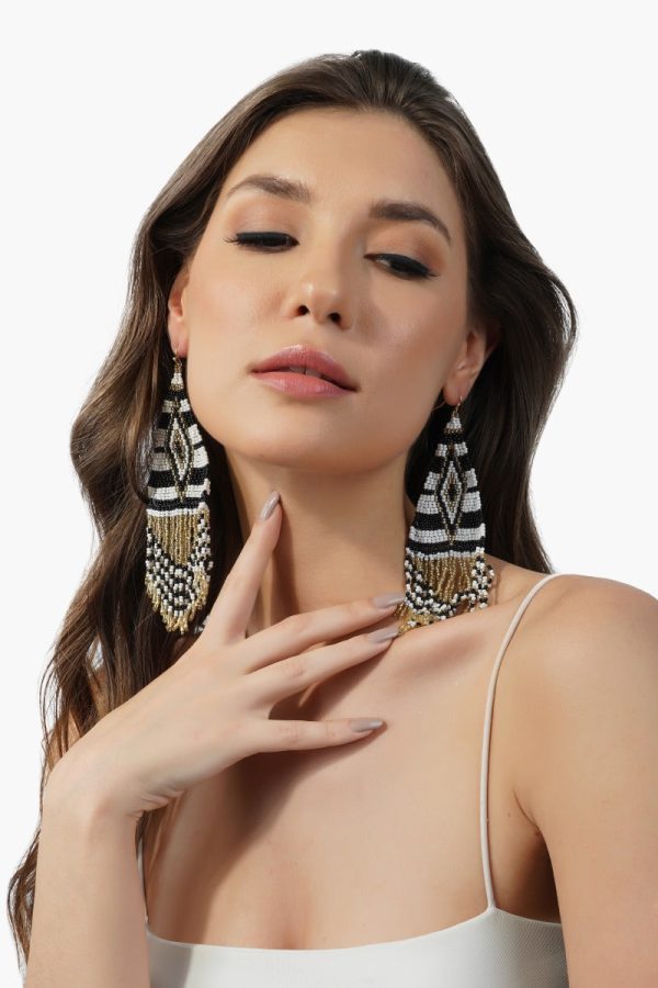 Boho Tribal Earrings - Image 3