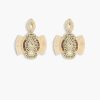 Egret Embellished Earrings