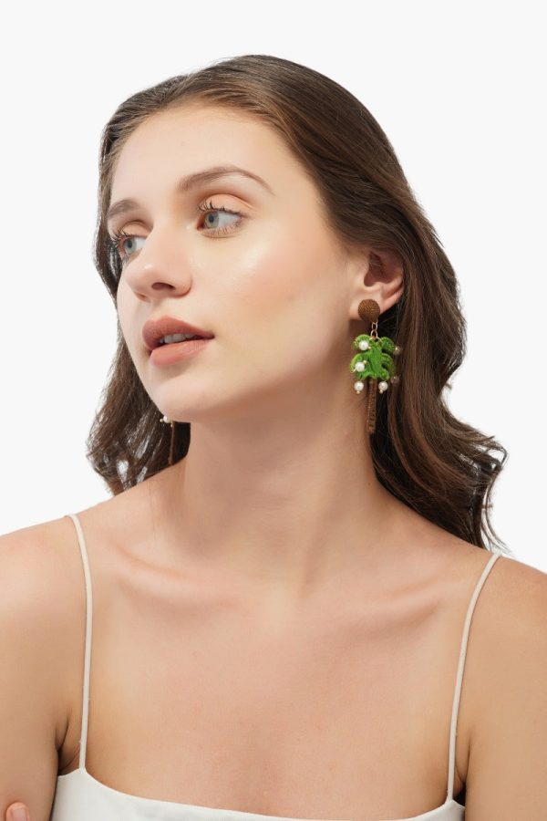 Palm Tree Earrings - Image 3