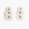 Morning Glory Raffia Earrings