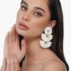 Morning Glory Raffia Earrings - Image 2