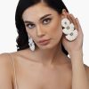 Morning Glory Raffia Earrings - Image 3