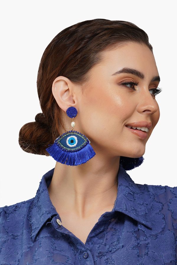 Forever Greece Evil Eye Earrings - Image 2
