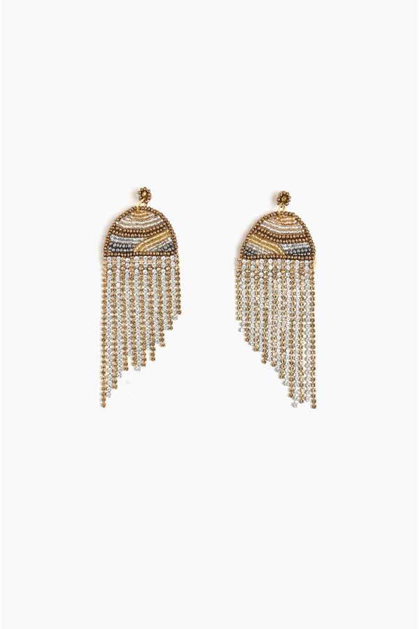 Warrior Princess Beaded Earrings