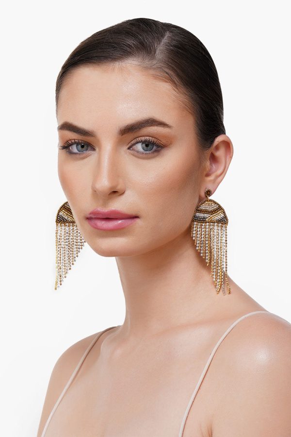 Warrior Princess Beaded Earrings - Image 3