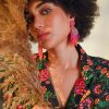 Charming Layered Beaded Earrings