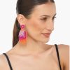 Charming Layered Beaded Earrings - Image 4