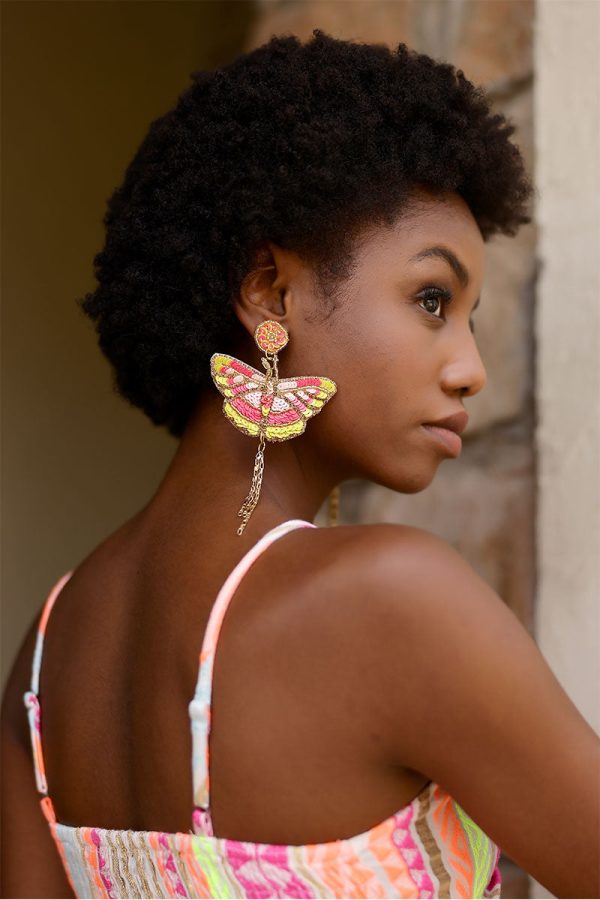 Elegant Butterfly Earrings - Image 2
