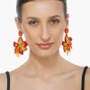 Coral Lily Earrings - Image 2