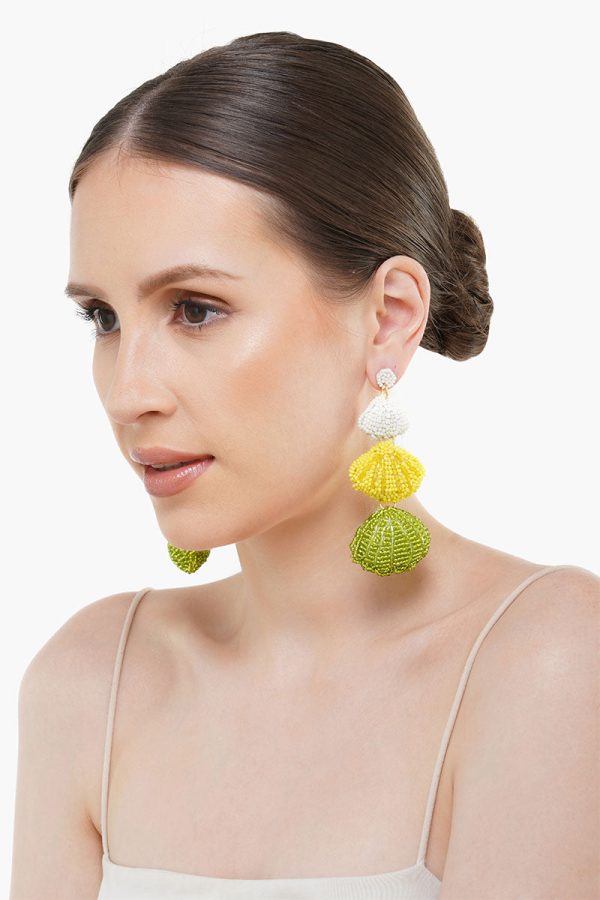 Citrus Seashell Earring - Image 4